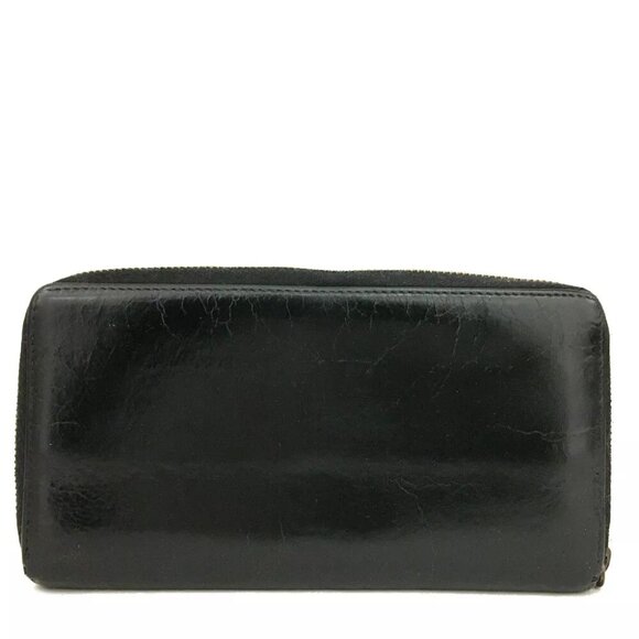 BALENCIAGA Classic Continental Leather Long Zip Around Wallet/9Y1570 - Picture 4 of 8